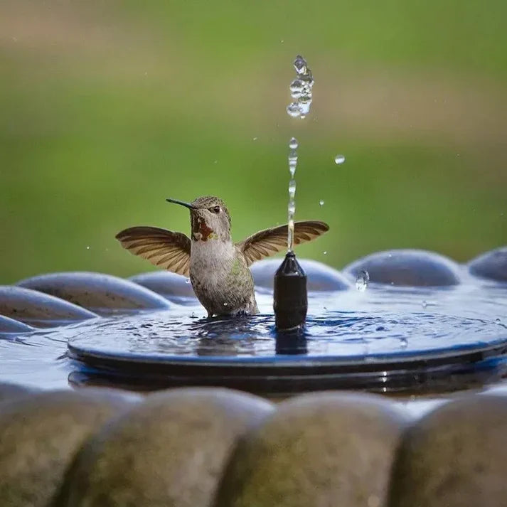 Solar Oasis Garden Fountain