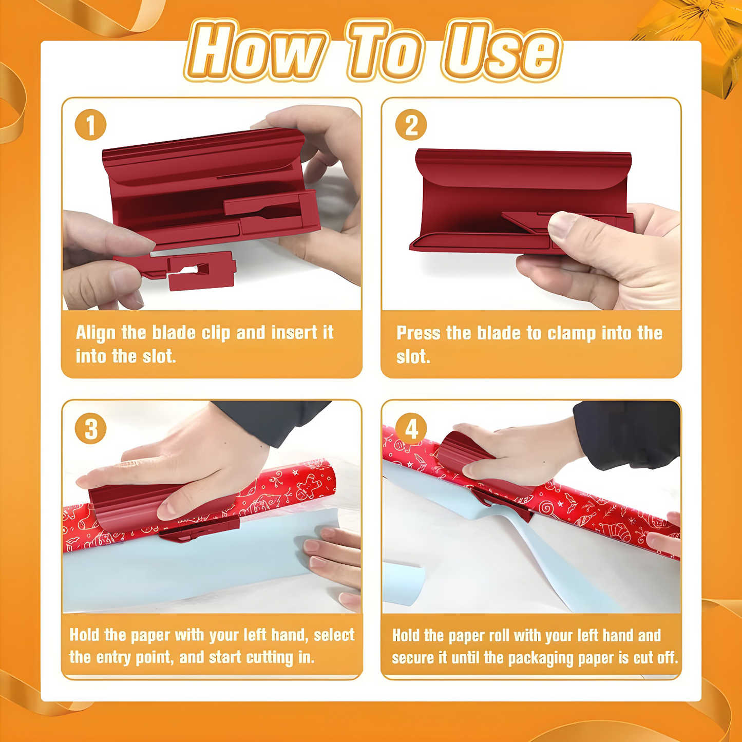 EZ Wrap Cutter: Effortless Gift Wrapping