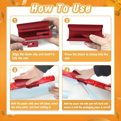 EZ Wrap Cutter: Effortless Gift Wrapping