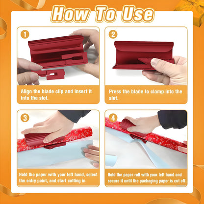 EZ Wrap Cutter: Effortless Gift Wrapping