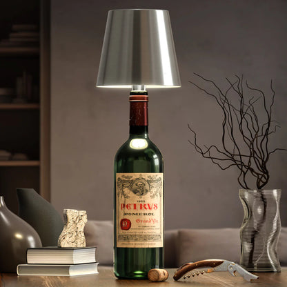 Halo: "The Wine Bottle Lamp"