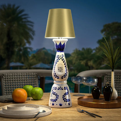 Halo: "The Wine Bottle Lamp"