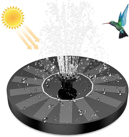 Solar Oasis Garden Fountain